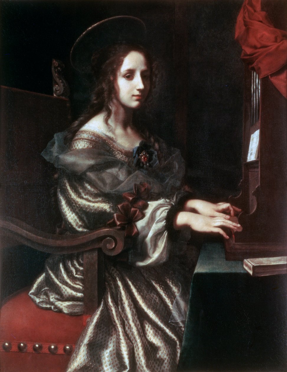 Saint Cecilia, 1640-årene. av Carlo Dolci