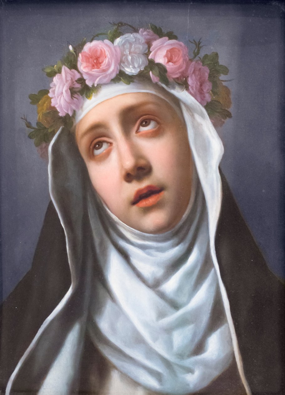 St. Rose av Lima av Carlo Dolci