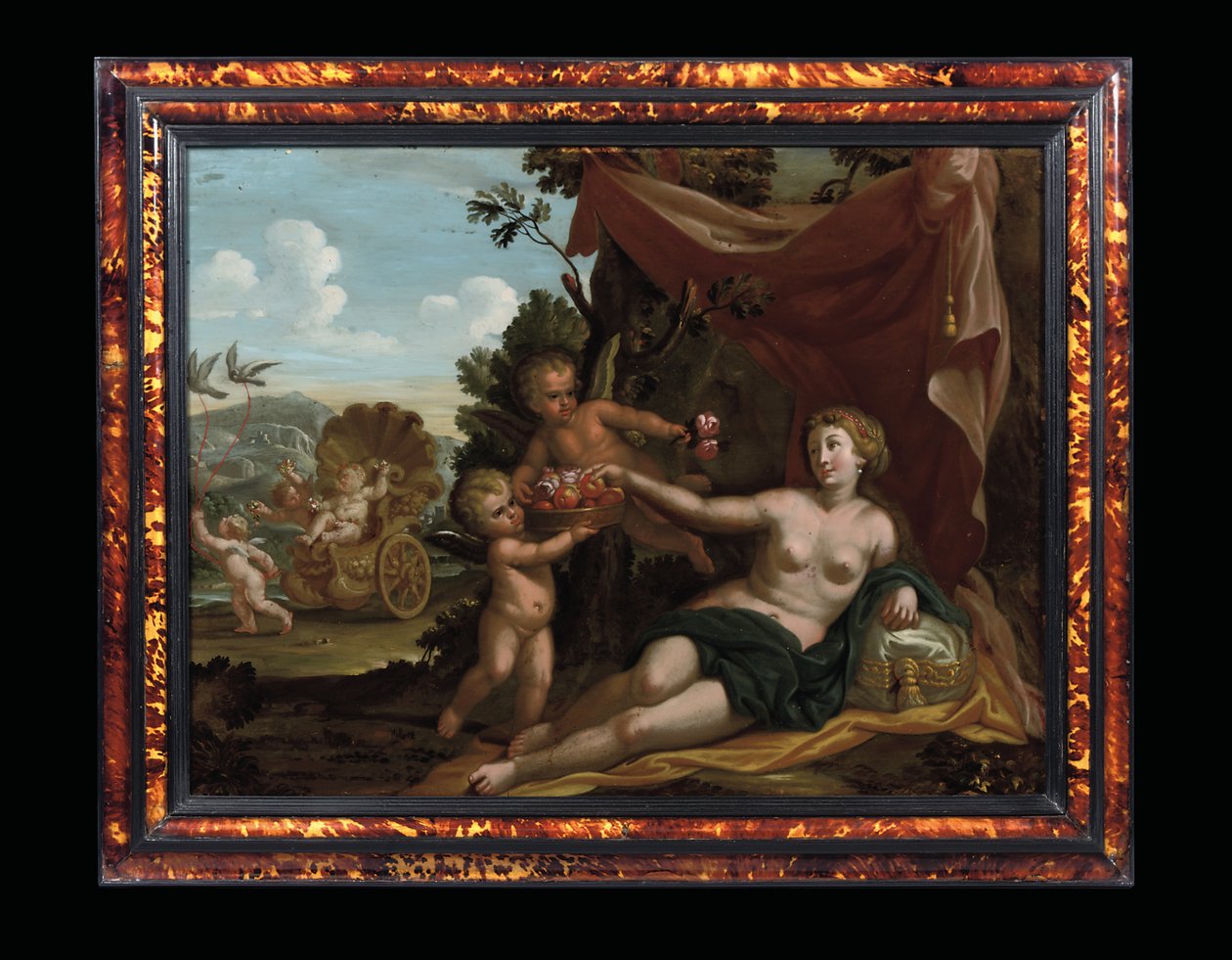 Venus og Amor, ca. 1692-1705 av Carlo Garofalo