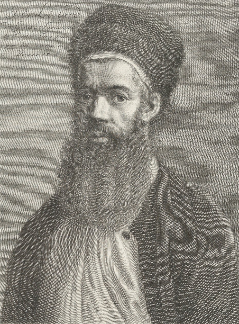 Selvportrett i tyrkisk antrekk, 1700-tallet. av Carlo Gregori
