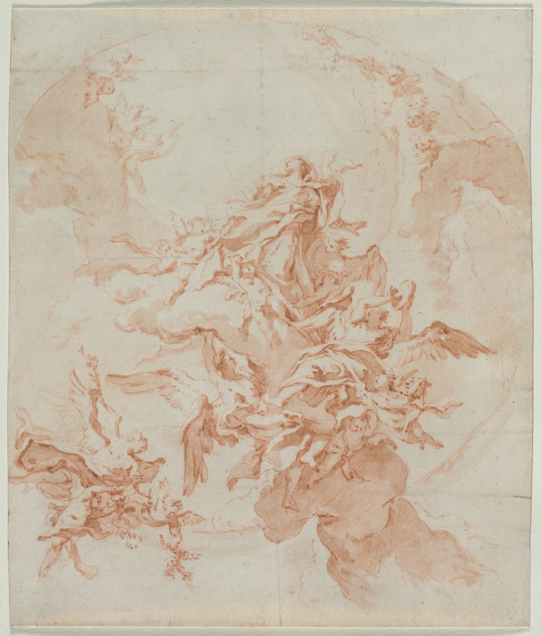 Jomfruens antagelse av Carlo Innocenzo Carlone