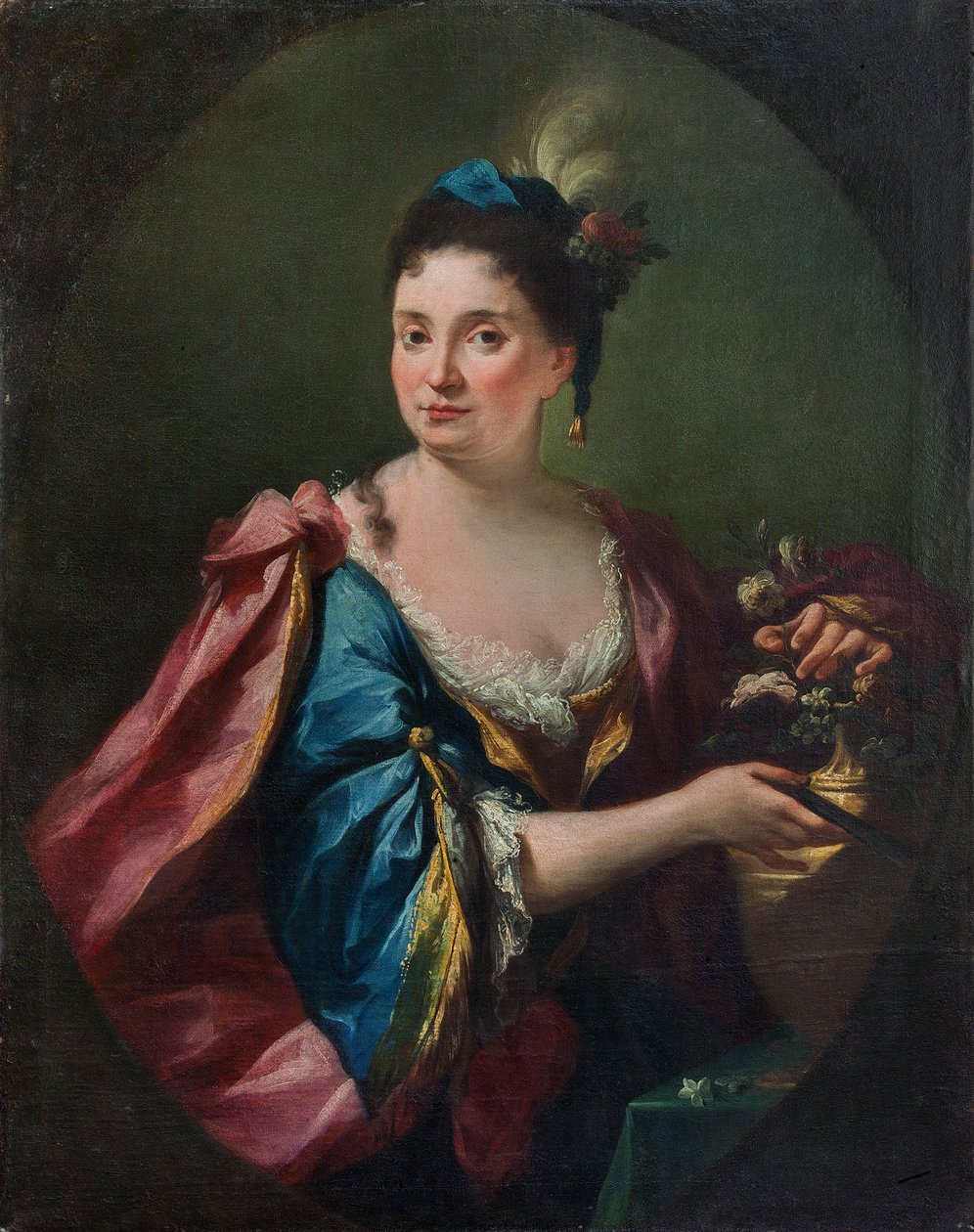 Portrett av Caterina Corbelini (?), ca. 1730 (olje på lerret) av Carlo Innocenzo Carloni