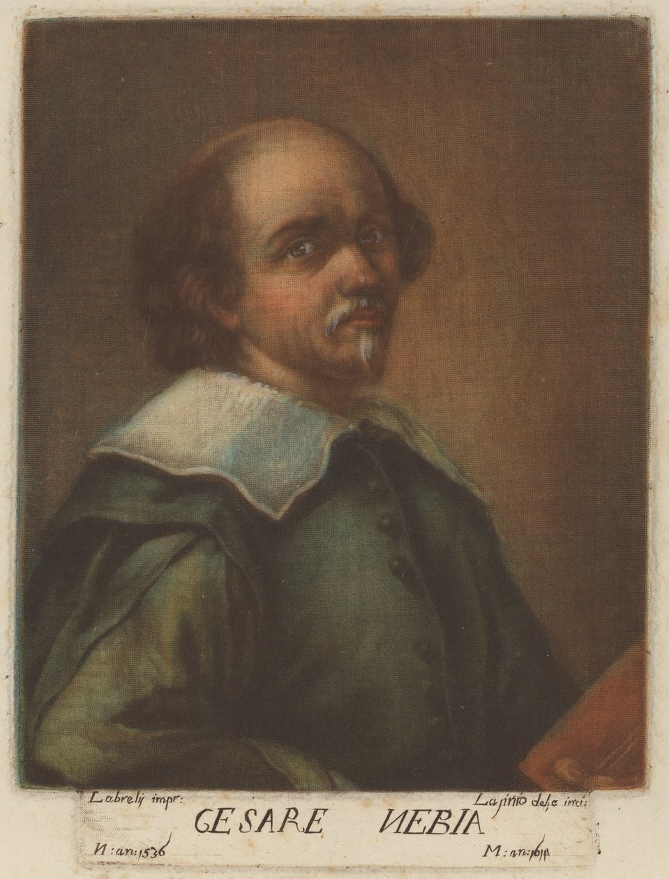 Cesare Nebbia av Carlo Lasinio, after Cesare Nebbia