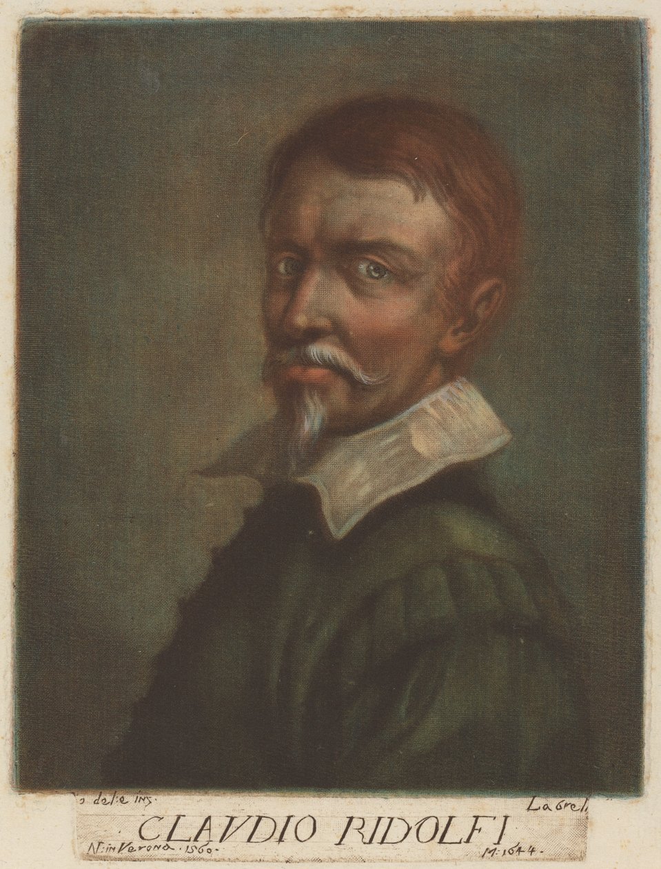 Claudio Ridolfi av Carlo Lasinio, after Claudio Ridolfi