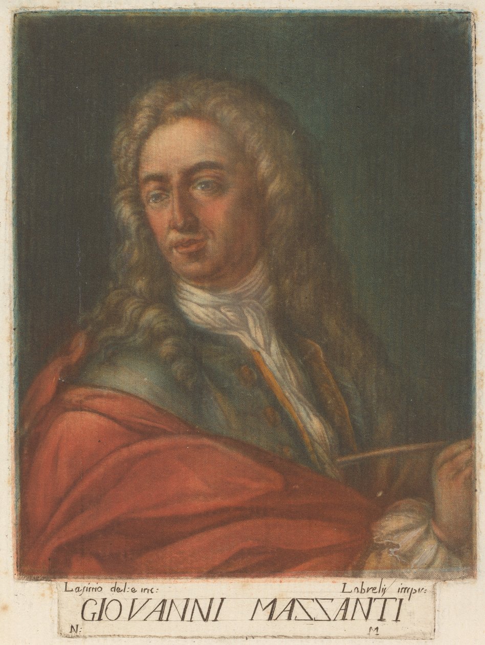 Giovanni Mazzanti av Carlo Lasinio, after Giovanni Mazzanti