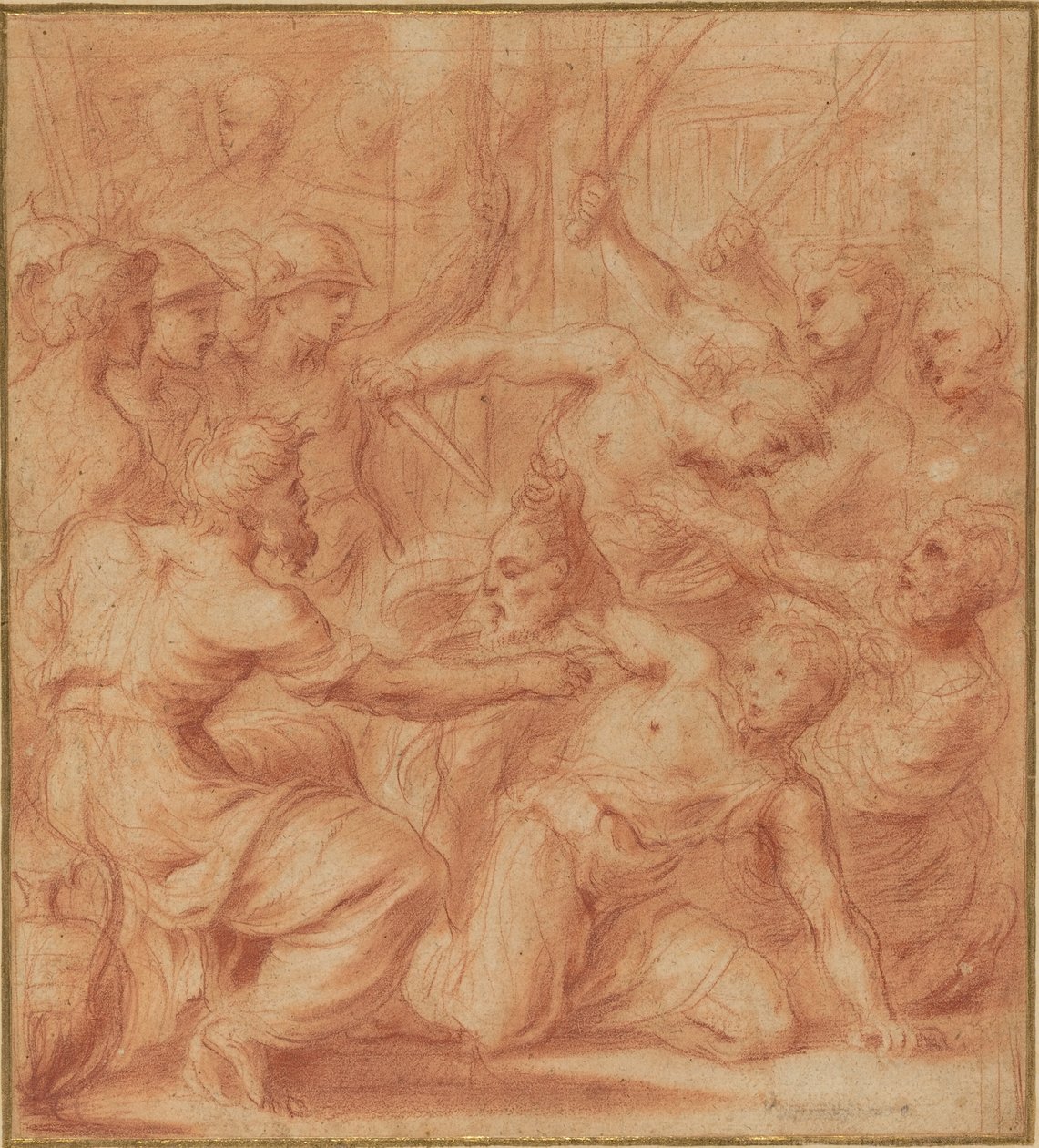 David ofrer Goliats hode til kong Saul av Carlo Maratta