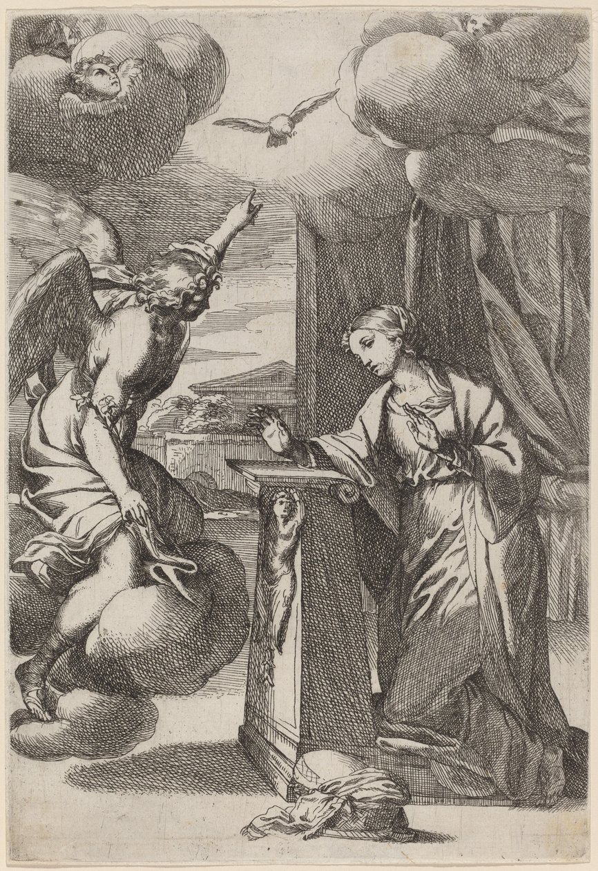 Kunngjøringen av Carlo Maratta
