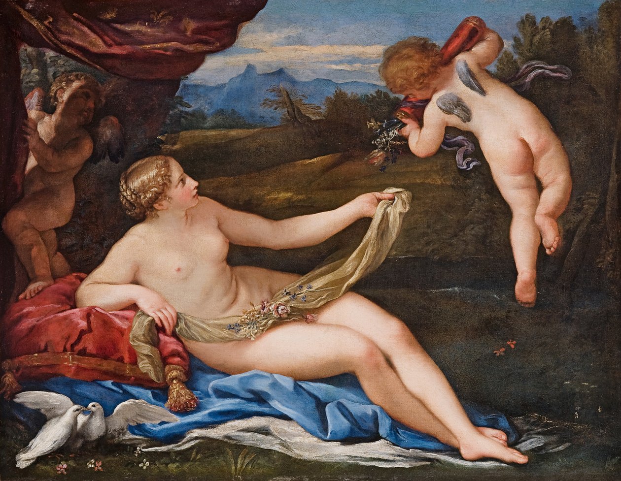 Venus og Amor av Carlo Maratta