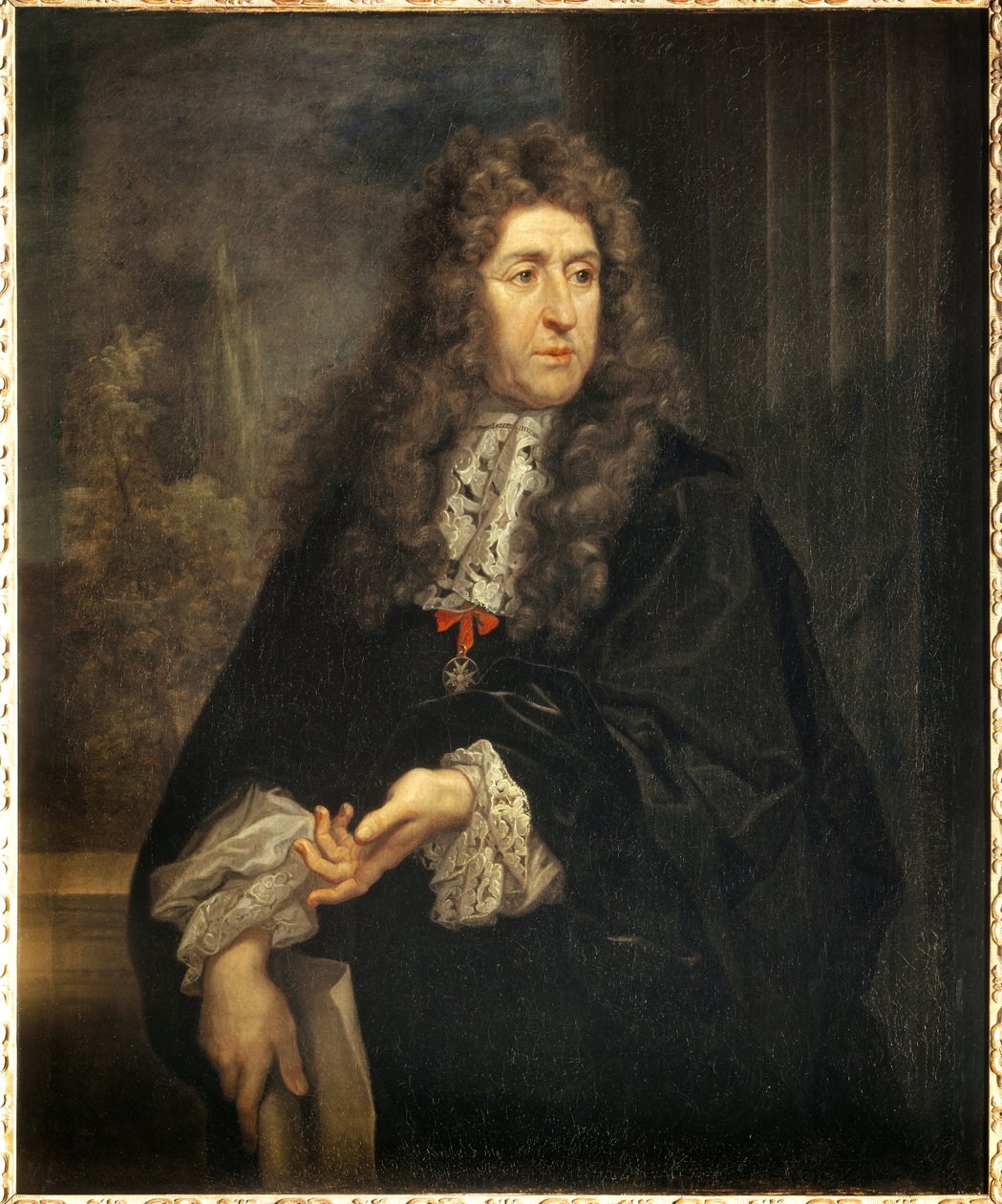 Portrett av Andre Le Notre (Lenotre) (1613-1700), designer av hagene til kongen Maleriet av Carlo Maratta (1625-1713) 1600-tallets søn. 1,12x0,85 m av Carlo Maratta or Maratti