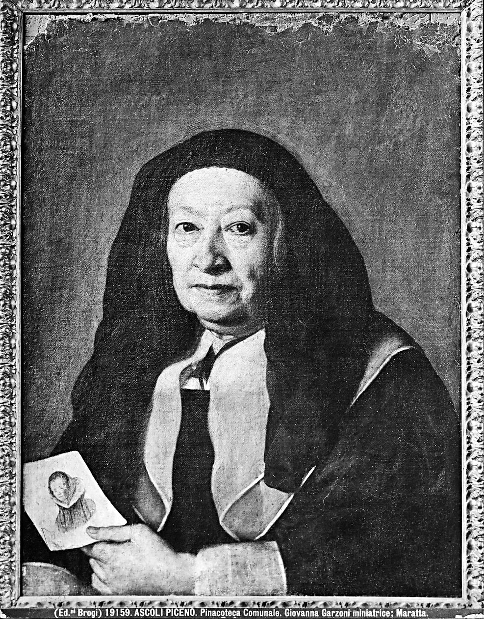 Portrett av Giovanna Garzoni av Carlo Maratta or Maratti