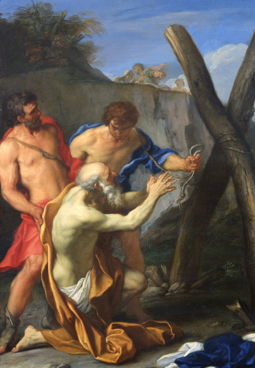 Martyrdommen til Saint Andrew av Carlo Maratta or Maratti