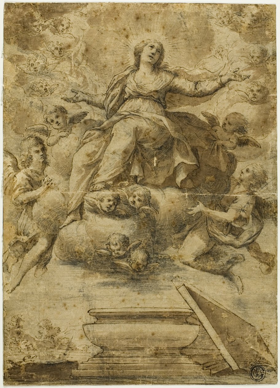 Jomfruens antagelse av Carlo Maratti