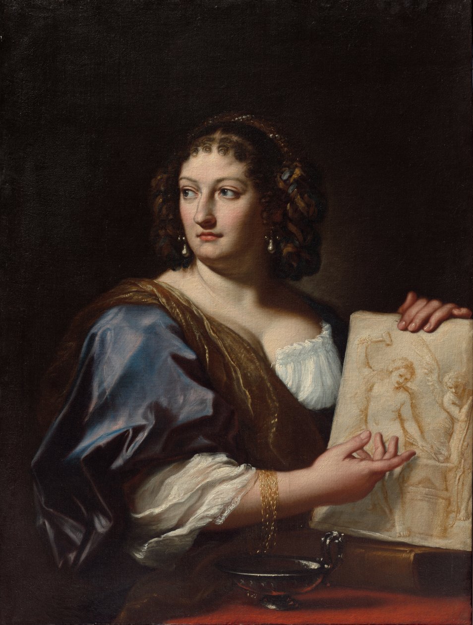 Portrett av Francesca Gommi Maratti, ca. 1701 (olje på lerret) av Carlo Maratti