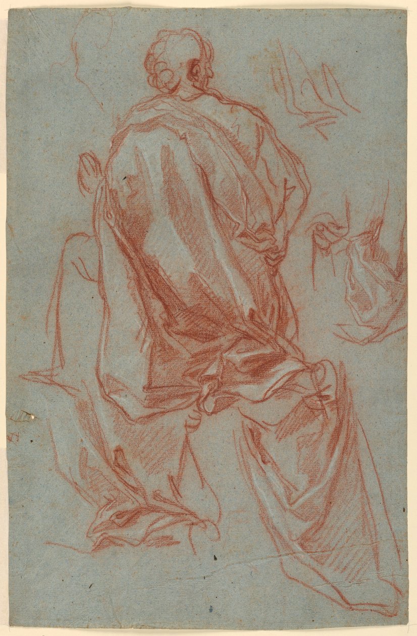 Studier av en knelende figur av Carlo Maratti