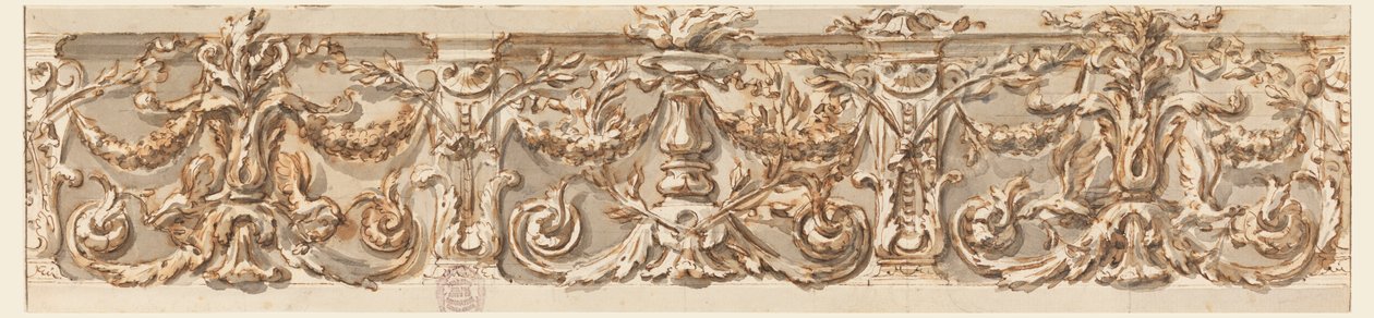 Design for en frise av Carlo Marchionni