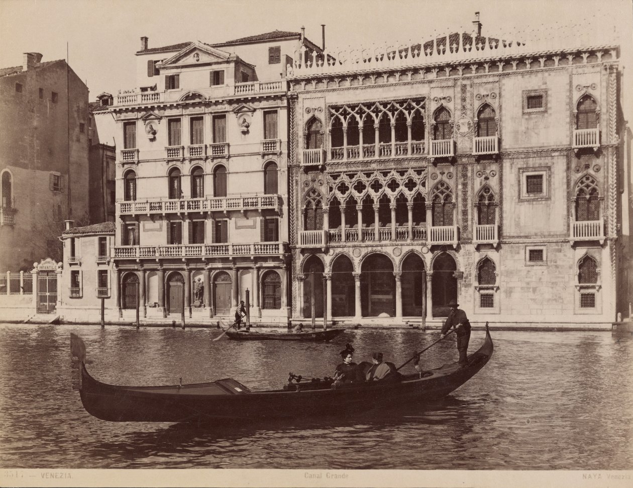 Canal Grande av Carlo Naya