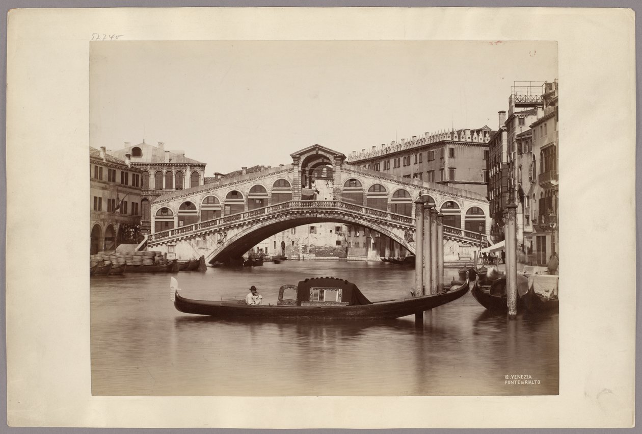 Venezia: Rialto-broen av Carlo Naya