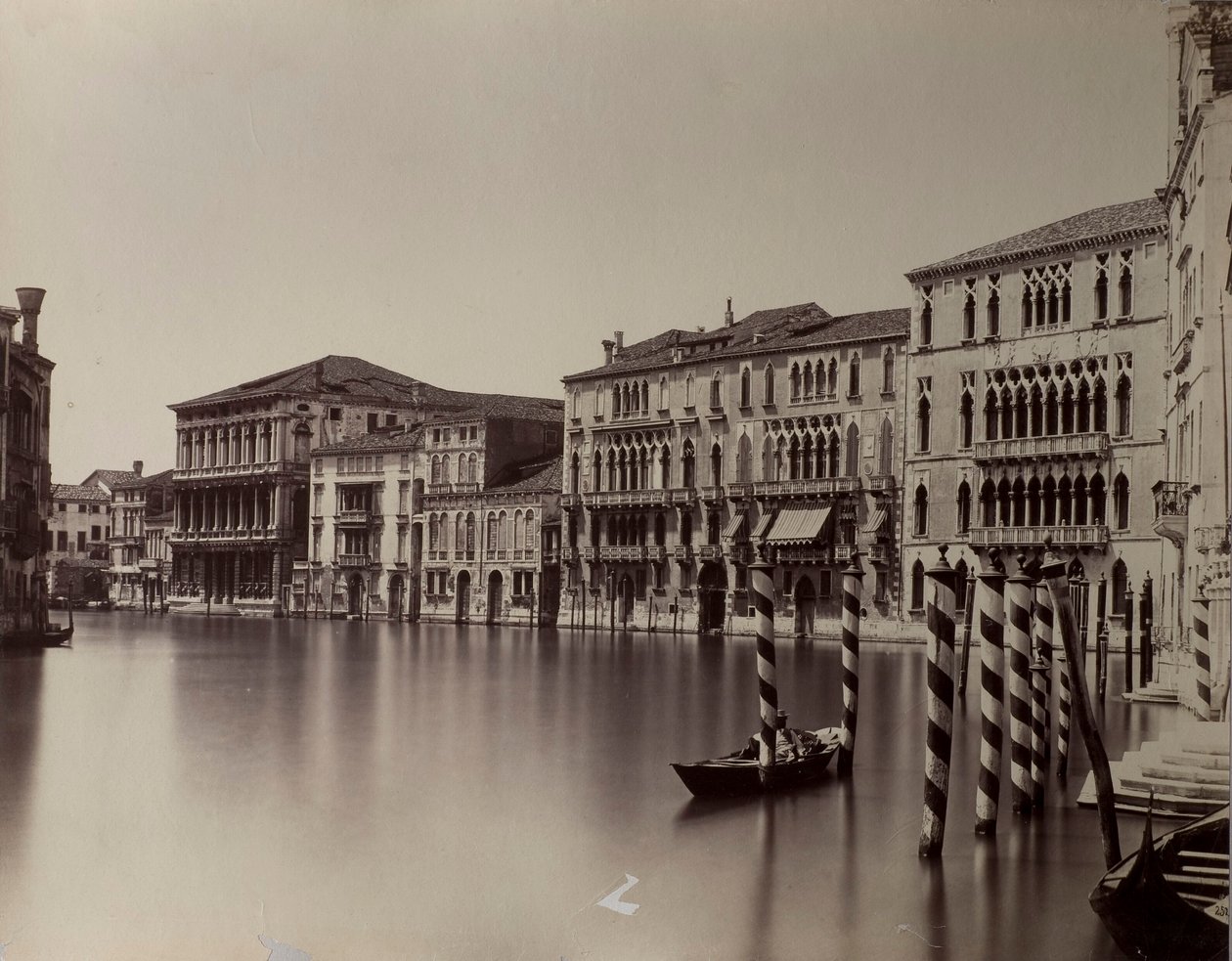 Venezia. Canal Grande med utsikt mot Ca