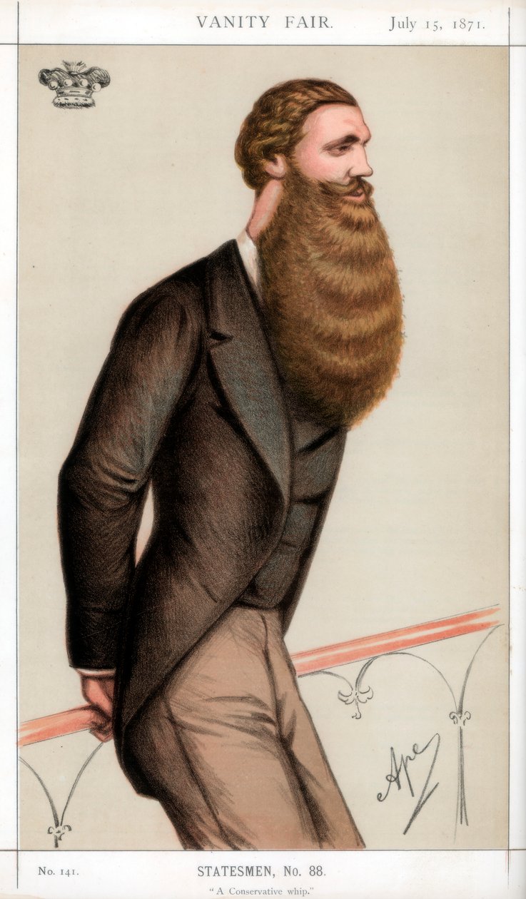 En konservativ pisk, 1871 av Carlo Pellegrini