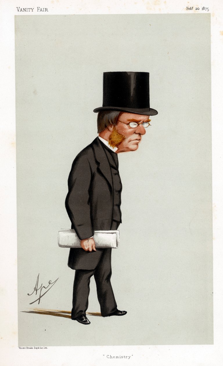 Lyon Playfair , skotsk kjemiker, politiker og administrator, 1875 av Carlo Pellegrini