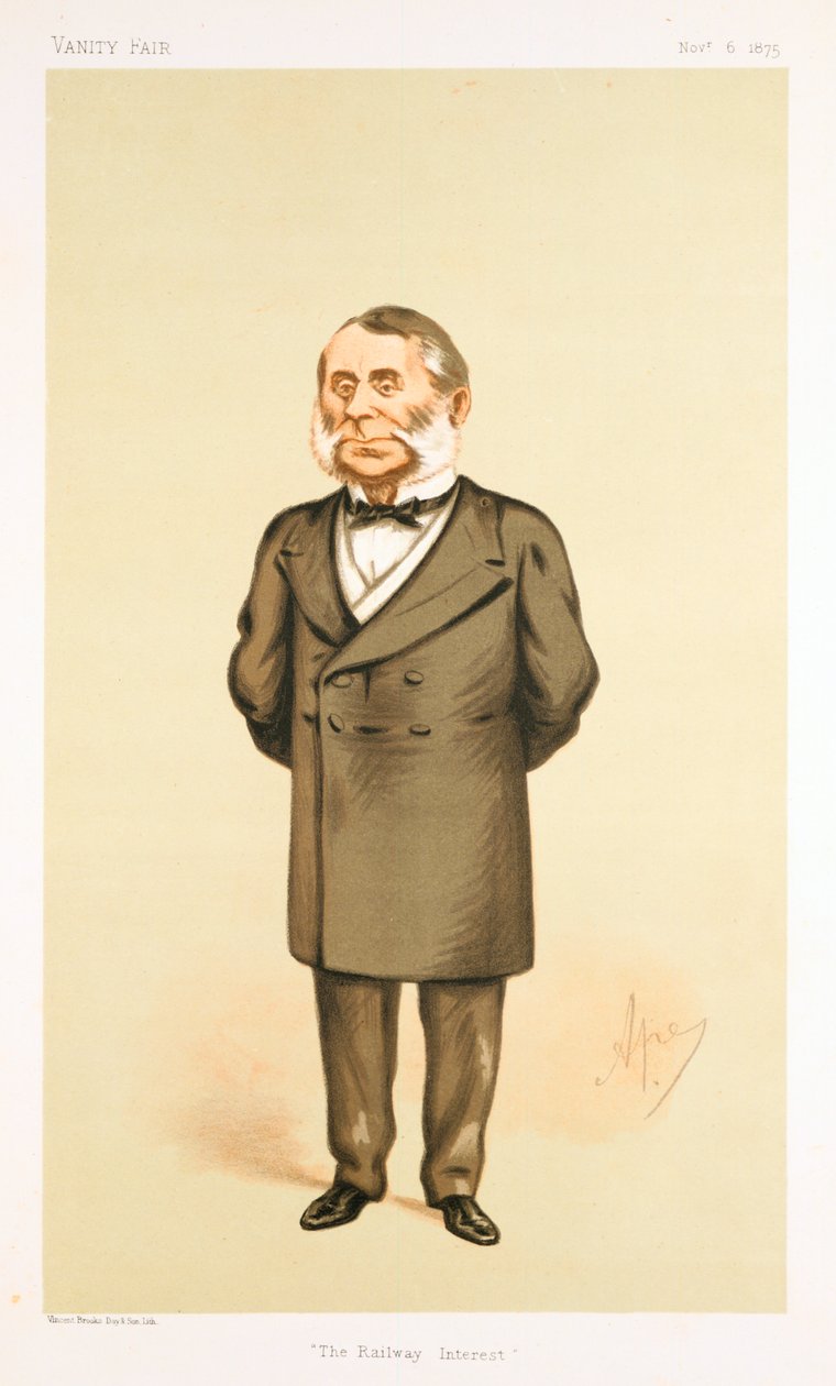 Jernbaneinteressen, 1875 av Carlo Pellegrini