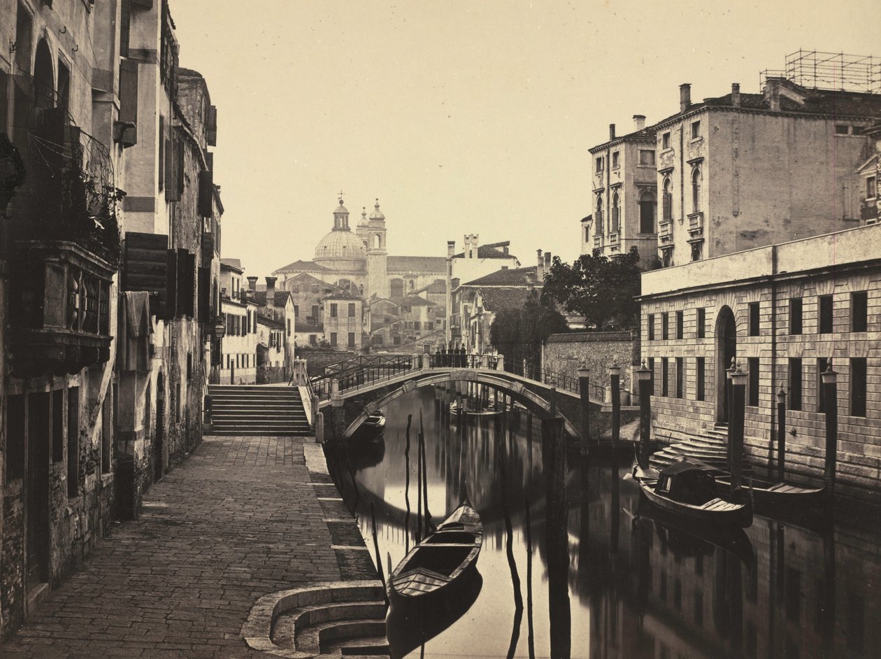 Utsikt over Venezia, ca. 1860. av Carlo Ponti