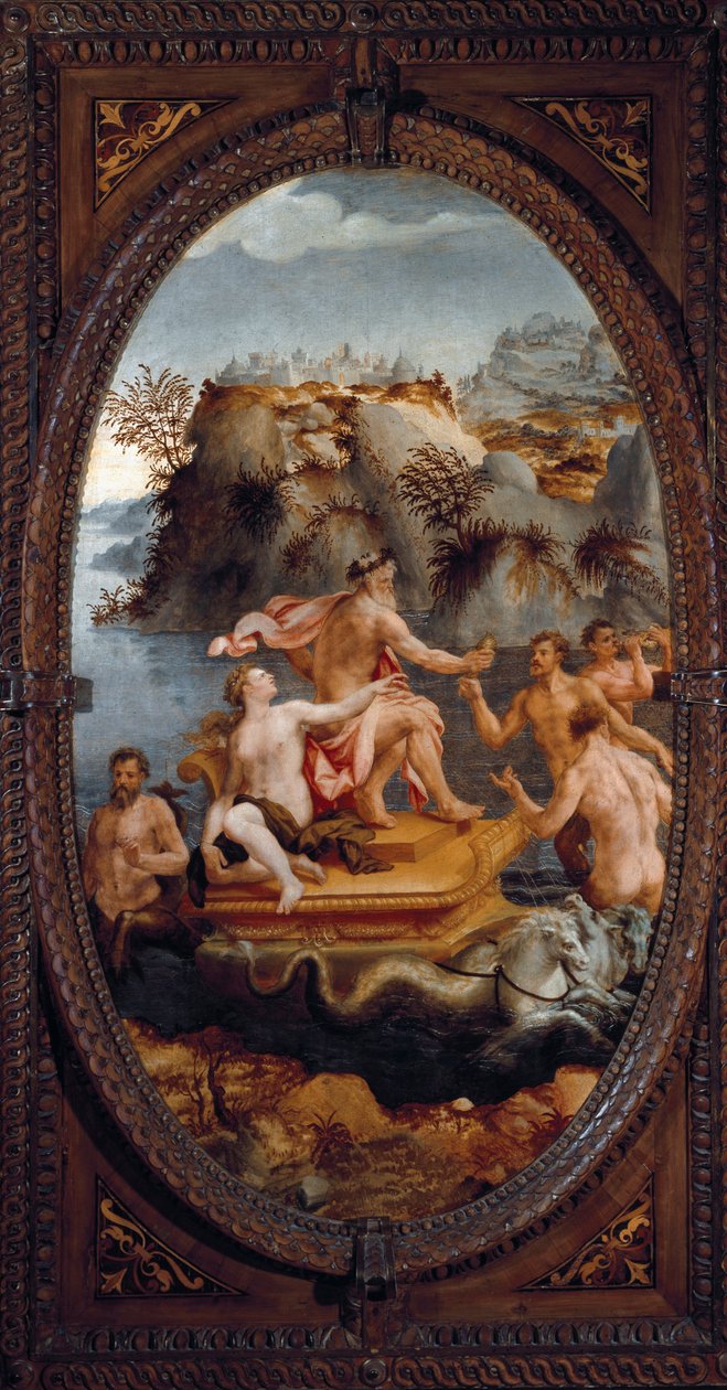 Neptun og amfitritt (maleri av Carlo Portelli