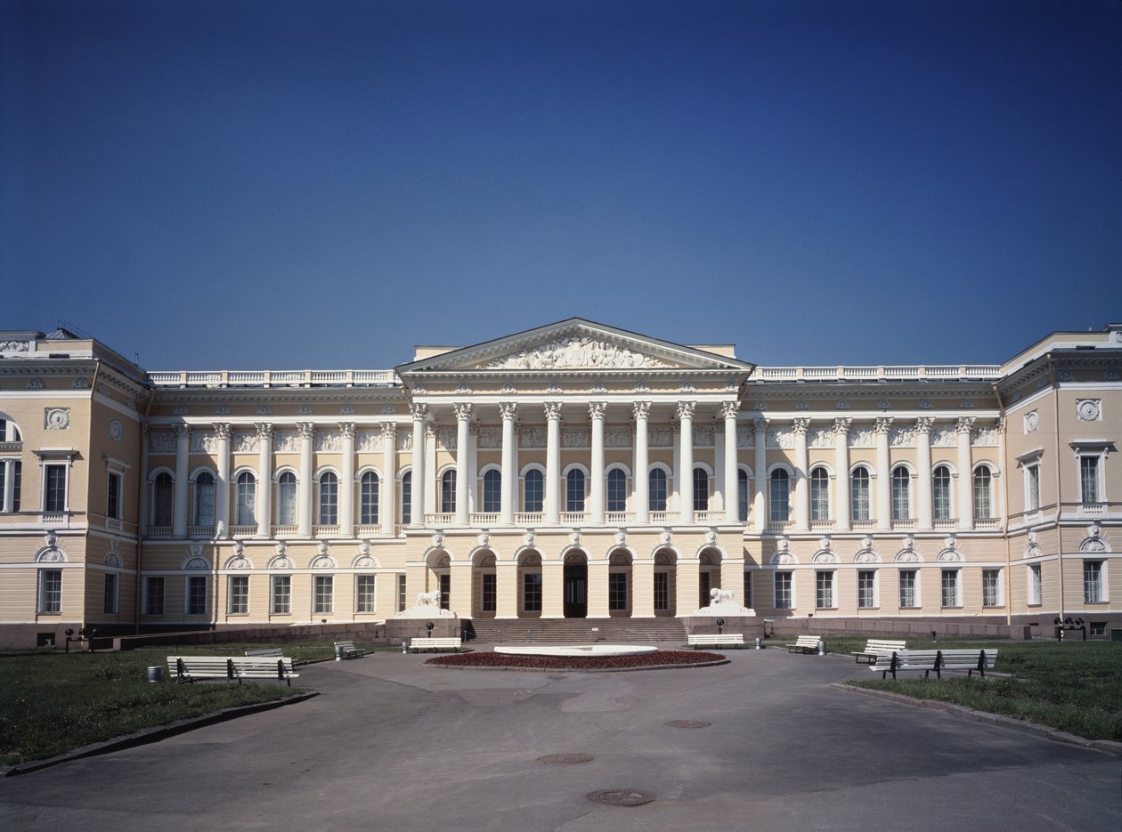 Det gamle Michael-palasset i St. Petersburg, 1819-1825 av Carlo Rossi