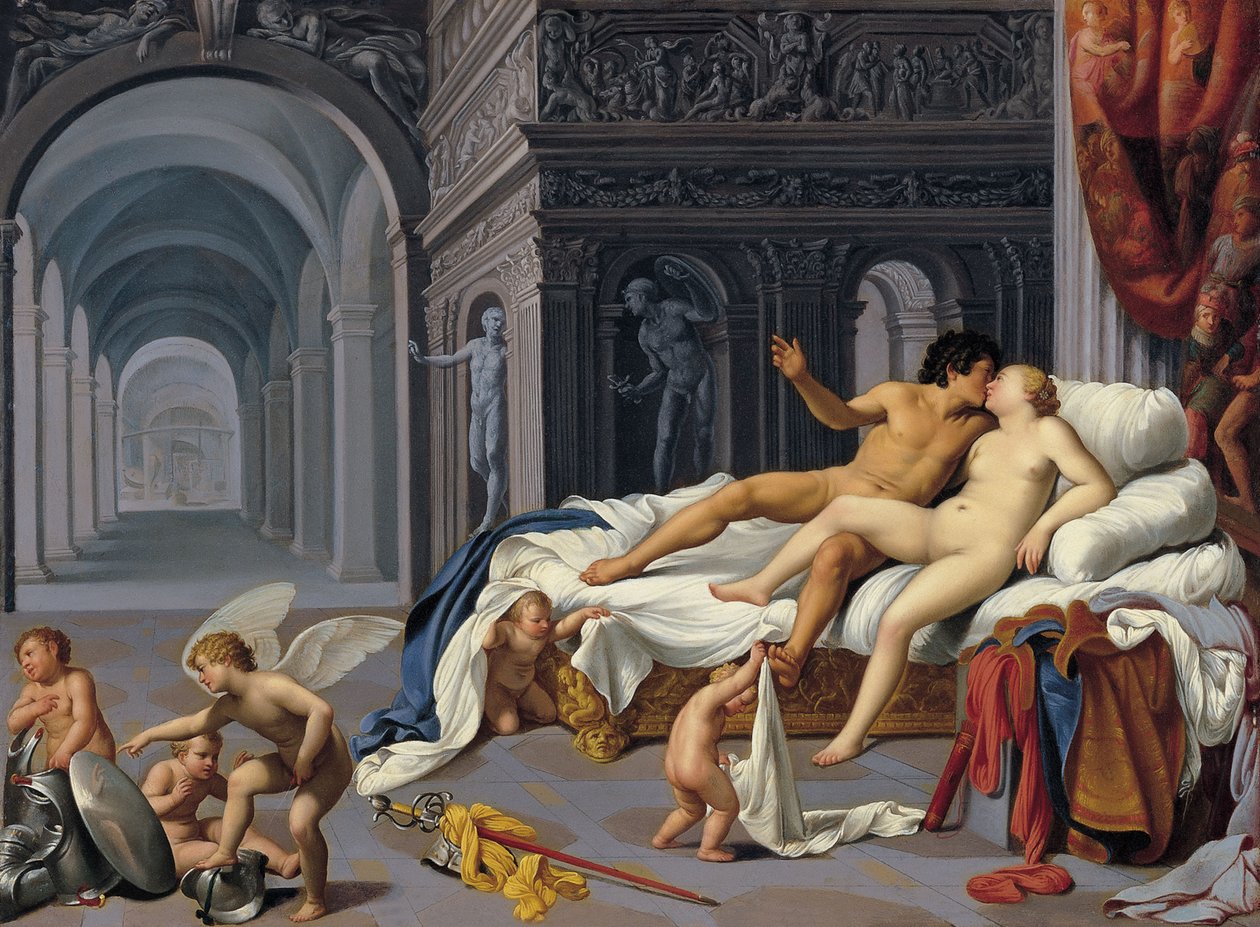 Venus og Mars av Carlo Saraceni