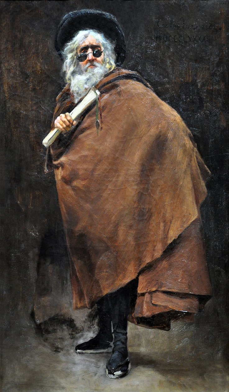 Portrett av Enrique Melda, rundt 1892 (olje på lerret) av Carlos Vazquez y Ubeda