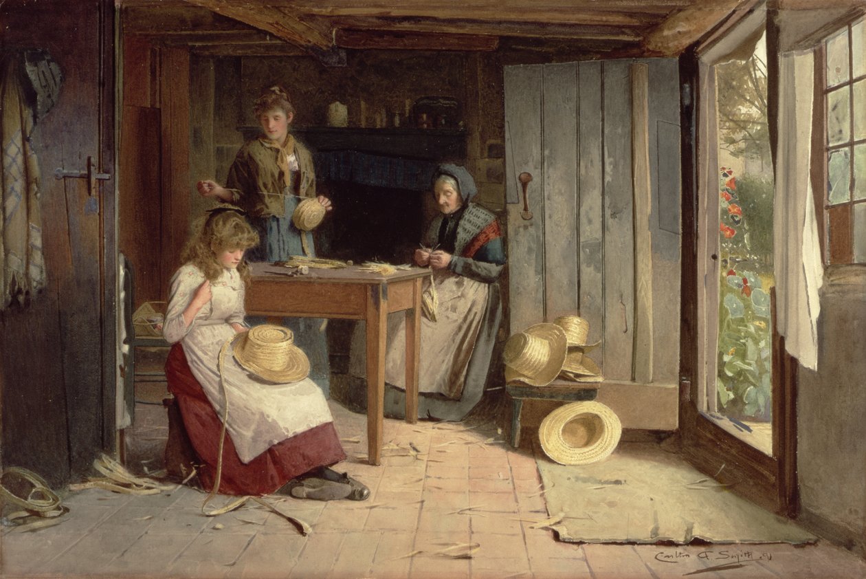Halmflettene av Carlton Alfred Smith