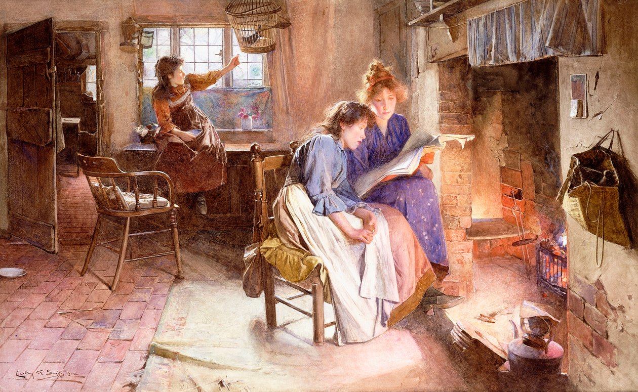 De tre søstrene av Carlton Alfred Smith