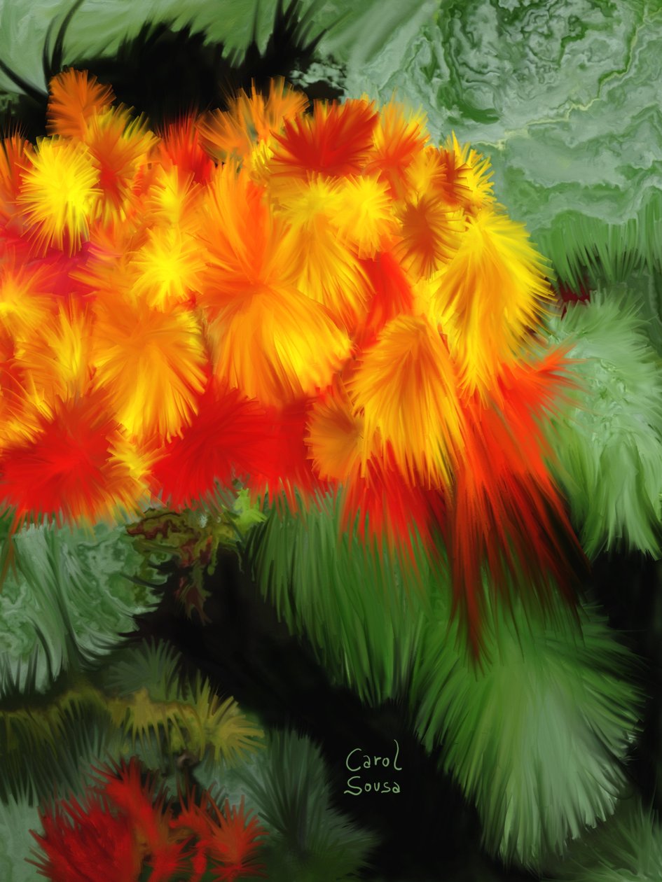 Floral Fantasy #1 av Carol Sousa Cuello