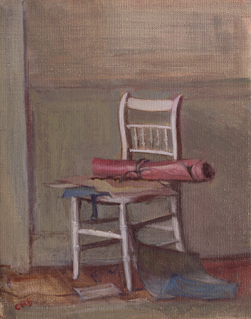 Hjørne av studioet av Caroline Hervey Bathurst