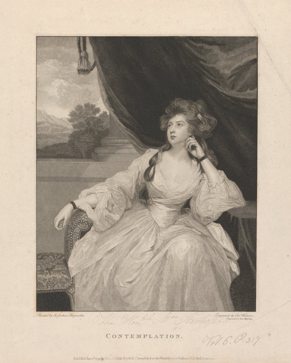 Kontemplasjon av Caroline Watson