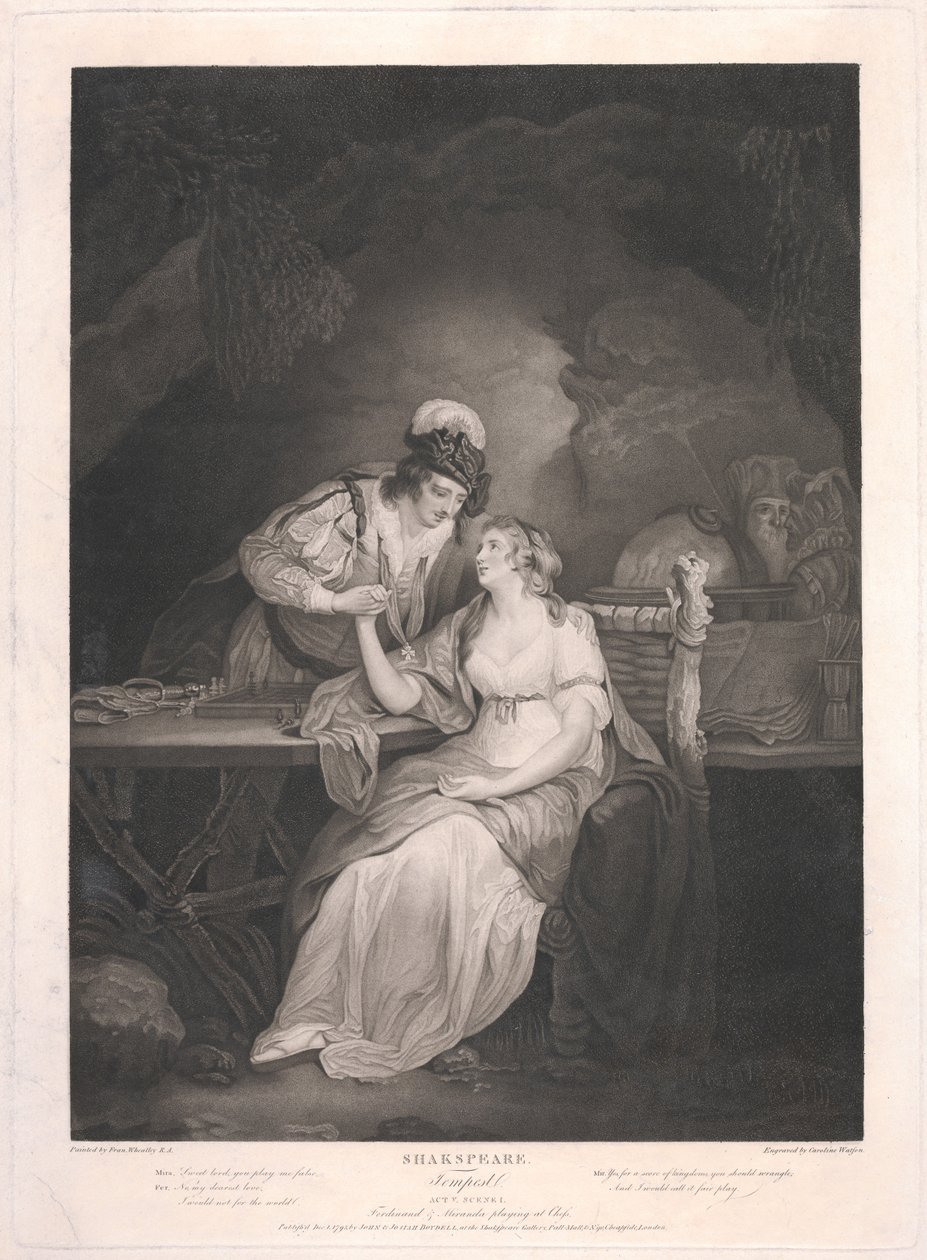 Stormen, akt V, scene I av Caroline Watson