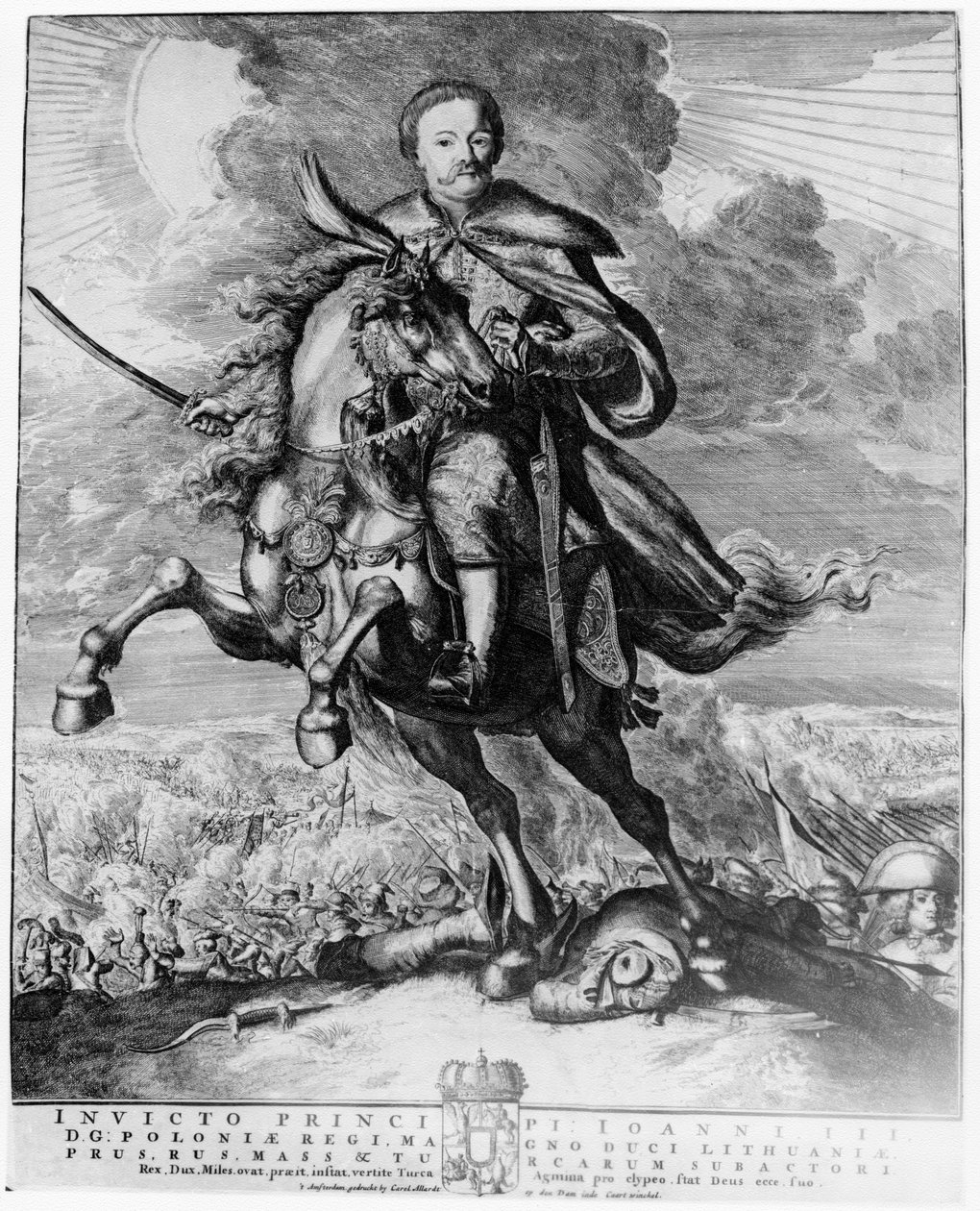 John Sobieski, kong John III av Polen av Carolus Allardt