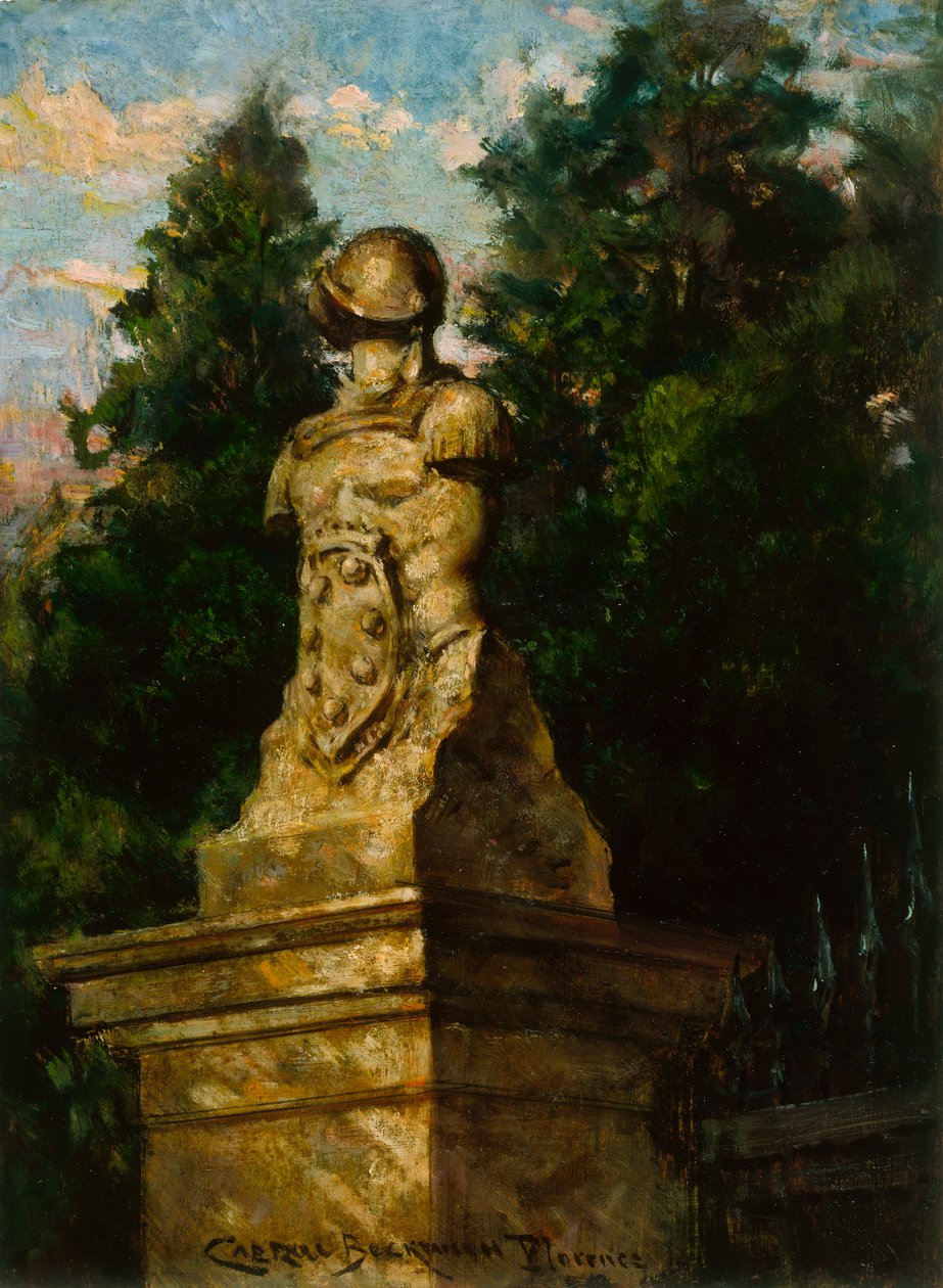 Modigliani Gate Post, 1910. av Carroll Beckwith
