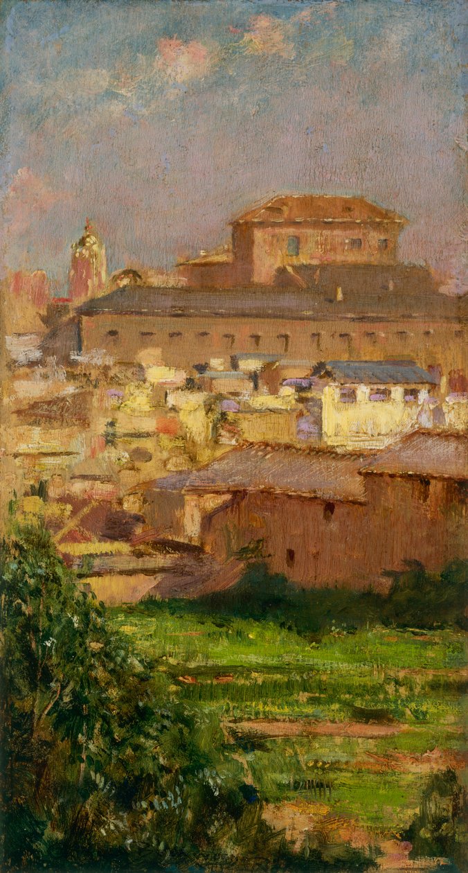 Palazzo Barberini, Roma, ca. 1910. av Carroll Beckwith