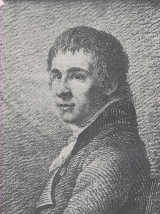 Portrett av Christian Friedrich av Caspar David Friedrich