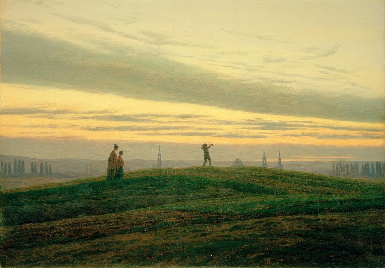 Kveldsstjernen av Caspar David Friedrich