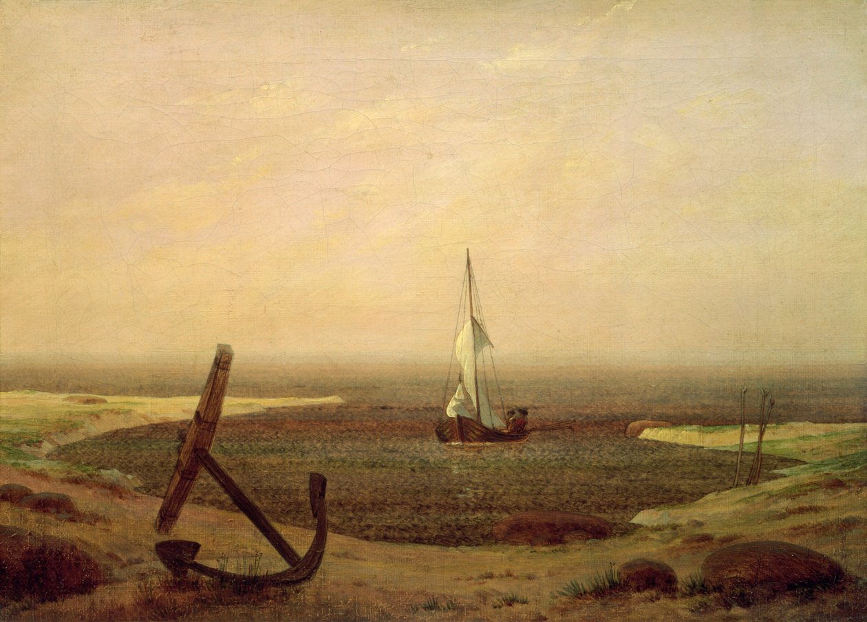Kveld av Caspar David Friedrich