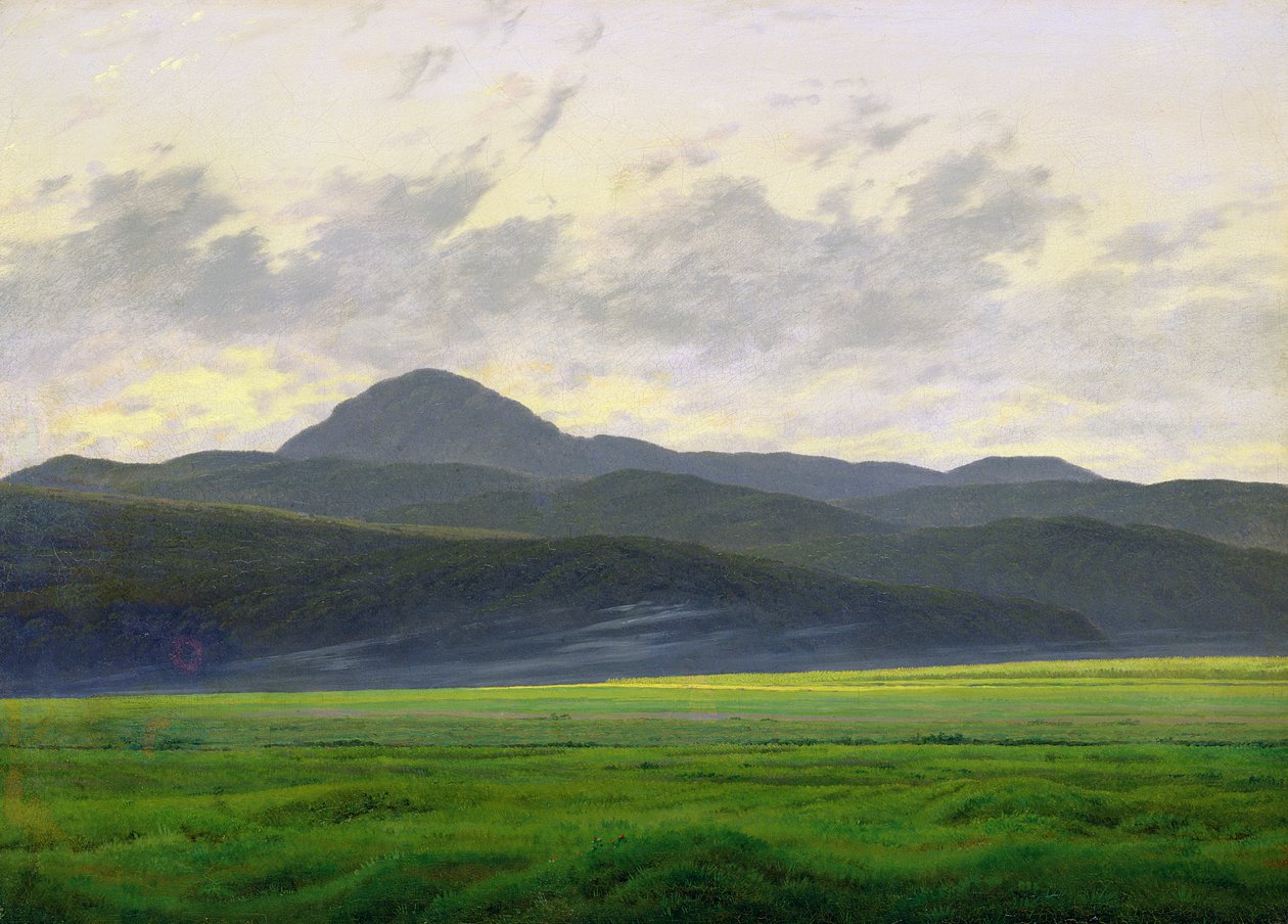 Fjelllandskap av Caspar David Friedrich