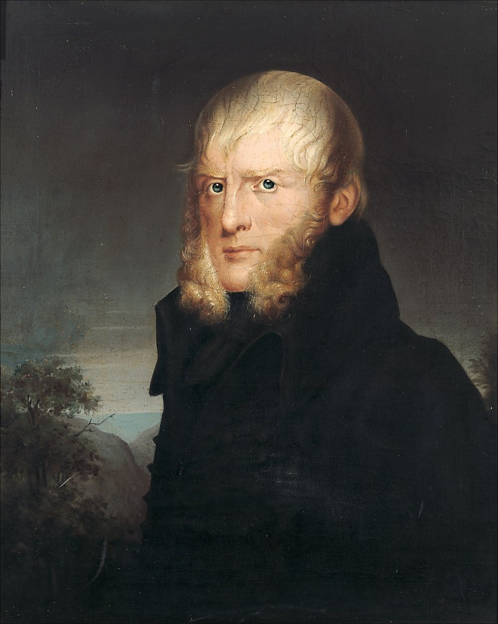Portrett av Caspar David Friedrich av Caspar David Friedrich