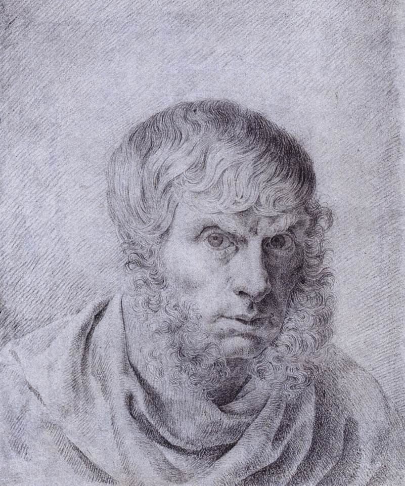 Selvportrett av Caspar David Friedrich