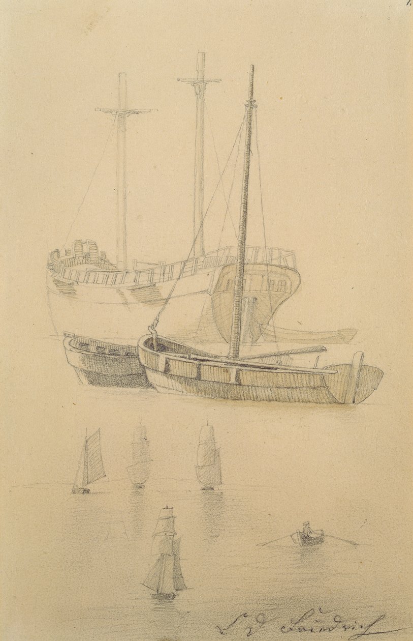 Skip av Caspar David Friedrich