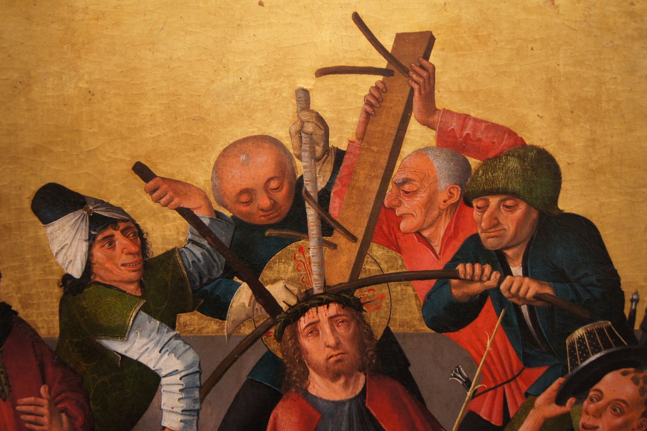 Colmar altertavle (kroning med torner) av Caspar Isenmann