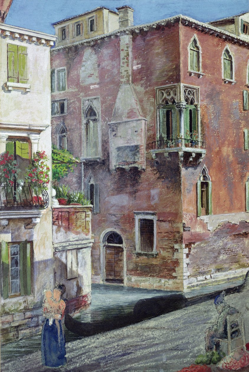 En scene i Venezia av Caspar Purdon Clarke