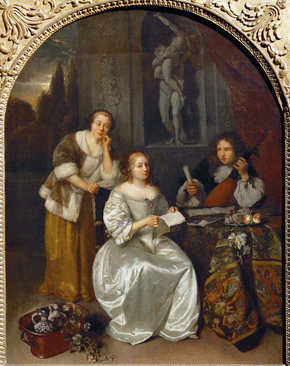  av Caspar (studio of) Netscher