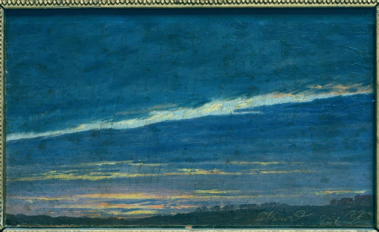 kveld av Caspar David Friedrich